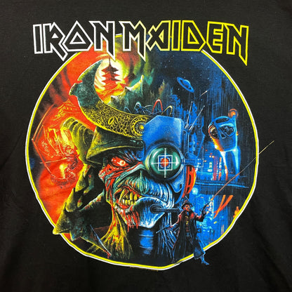 Iron Maiden The Future Past Tour '23 Circle Art T-Shirt 2XL