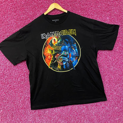 Iron Maiden The Future Past Tour '23 Circle Art T-Shirt 2XL