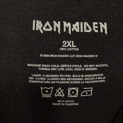 Iron Maiden The Future Past Tour '23 Circle Art T-Shirt 2XL