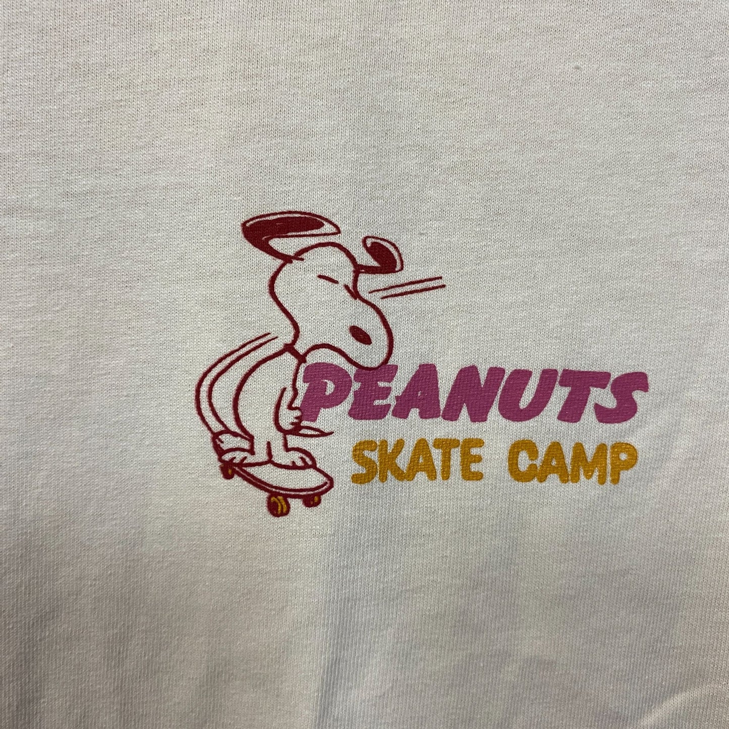 Peanuts Snoopy Skate Camp Boys Graphic T-Shirt Large