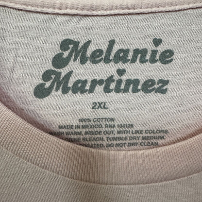 Melanie Martinez Cry Baby Letter Blocks Electro-Pop Tee 2XL