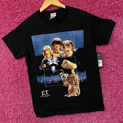 Junk Food E.T. Extra-Terrestrial Graphic Photograph T-Shirt Large XS