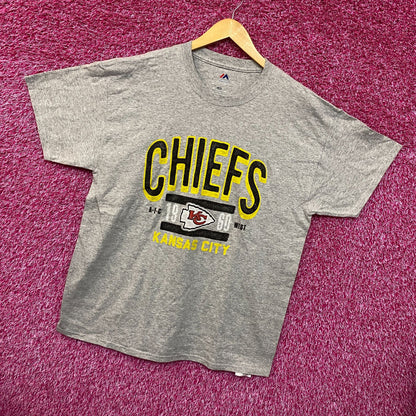 Kansas City Chiefs Super Bowl Champions NFL Tailgate Tee L