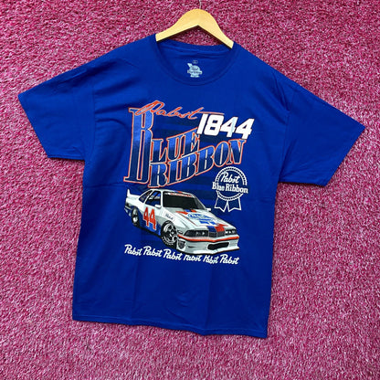 Pabst Blue Ribbon Racing 1844 Promo T-Shirt Large