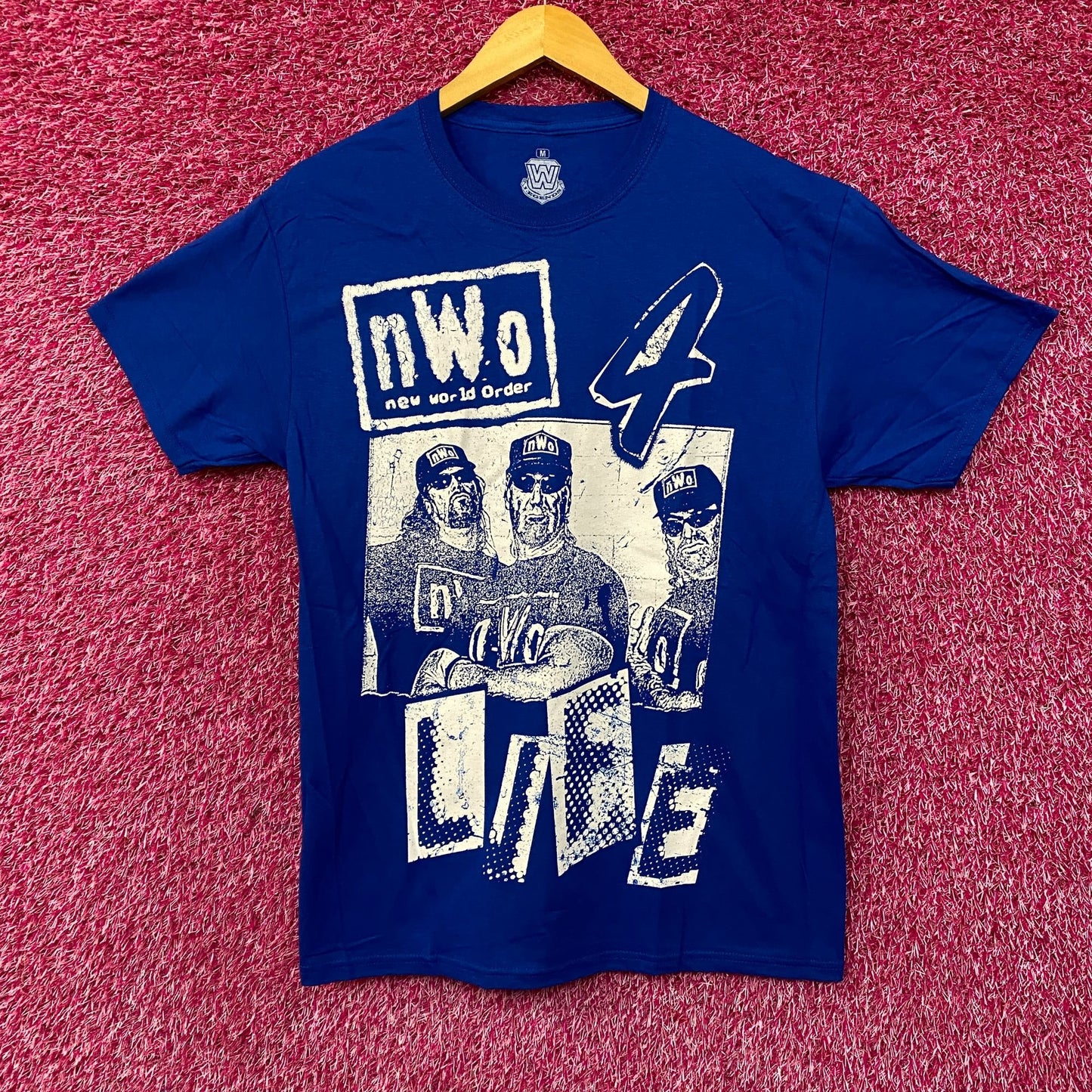 WWE New World Order nWo 4 Life T-Shirt Medium