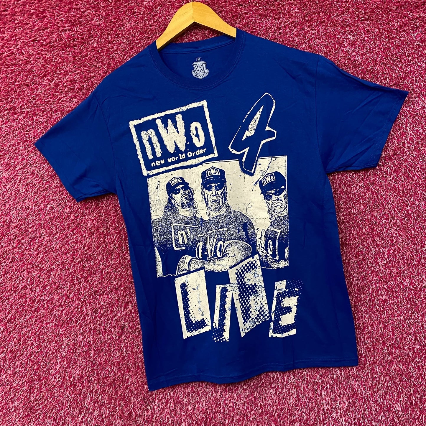 WWE New World Order nWo 4 Life T-Shirt Medium
