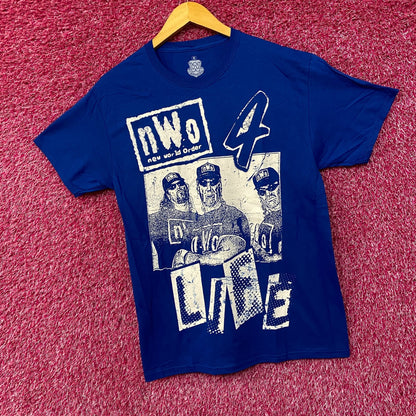 WWE New World Order nWo 4 Life T-Shirt Medium