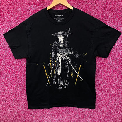 Ghost of Yōtei Atsu Art Game Graphic T-Shirt Large