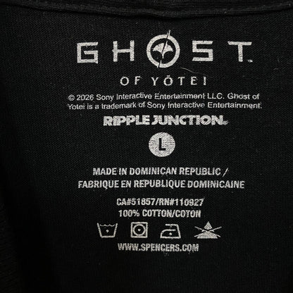 Ghost of Yōtei Atsu Art Game Graphic T-Shirt Large