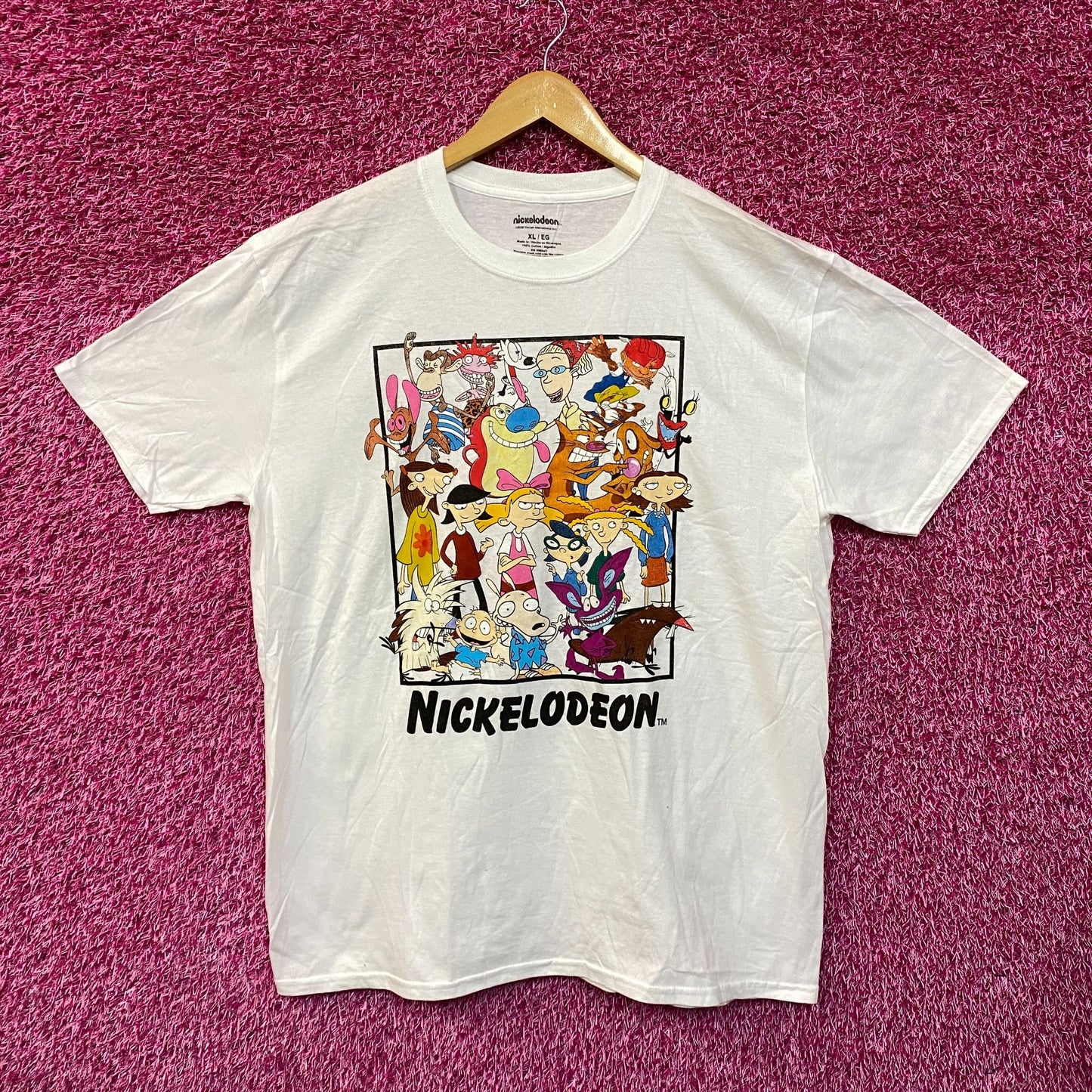 The Best of Nickelodeon Tshirt size extra large