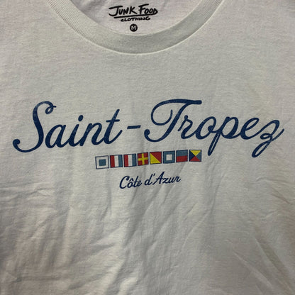 Junk Food Sommer Saint-Tropez Côte d'Azur Crop Tee Medium