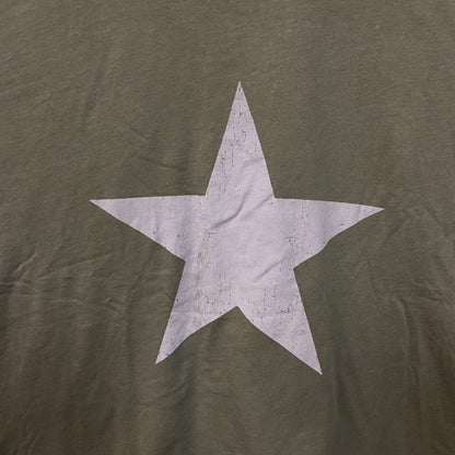 Maurices Olive Green Star Graphic Crop T-Shirt 2XL