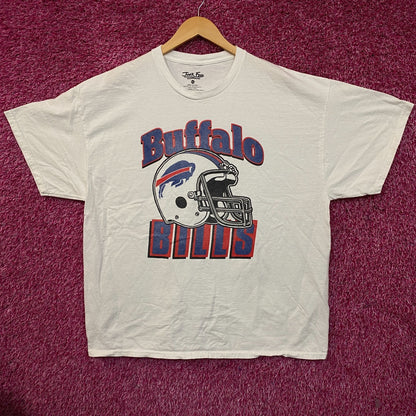 Junk Food Clothing Buffalo Bills Throwback Helmet T-Shirt 2XL