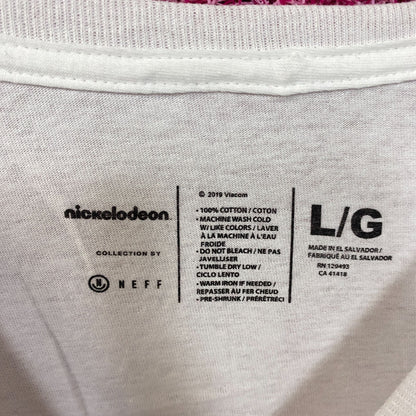 Nickelodeon Rugrats Reptar On Ice Snowflakes Long Sleeve T-Shirt Large