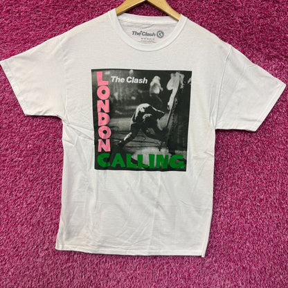 The Clash London Calling Album Cover Post Punk Band Tee M