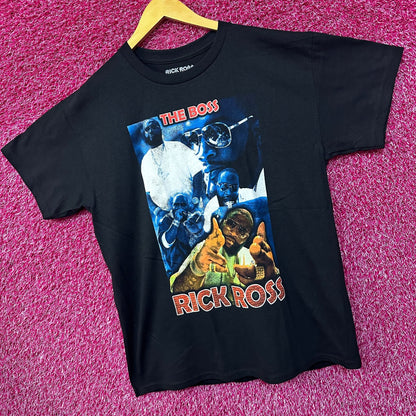 Rick Ross The Boss Rap Tshirt size Large