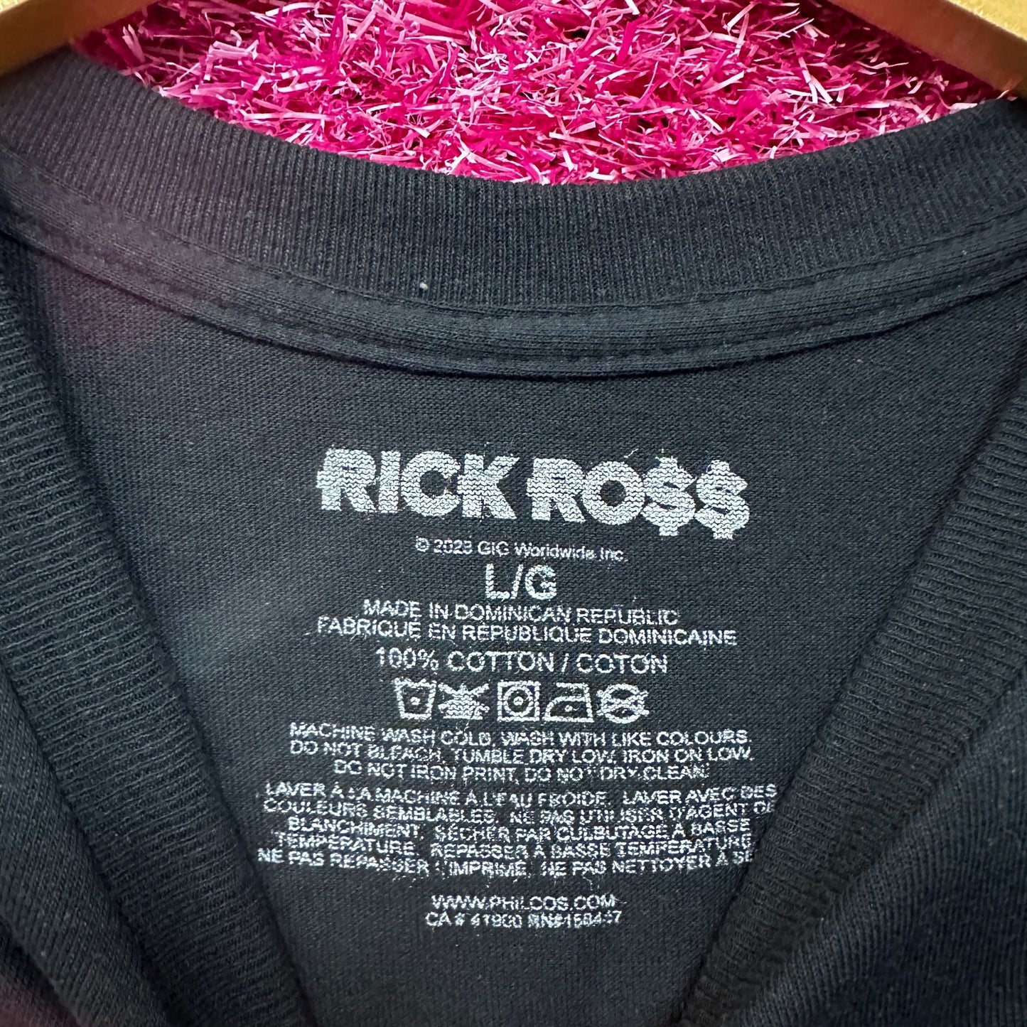 Rick Ross The Boss Rap Tshirt size Large