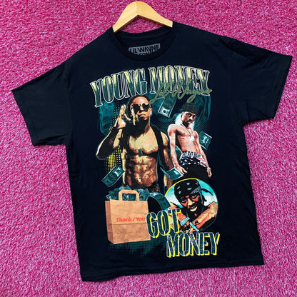 Lil Wayne Young Money Got Money Themed T-Shirt Medium