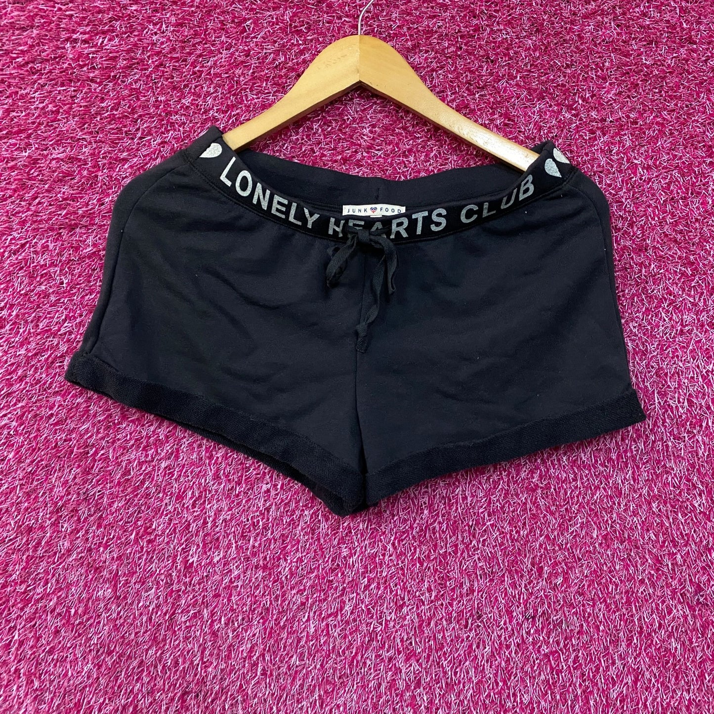 Junk Food Lonely Hearts Club Vintage Style Shorts Small