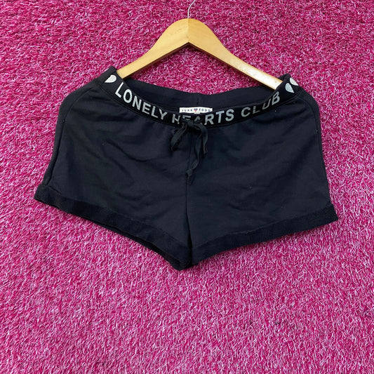 Junk Food Lonely Hearts Club Vintage Style Shorts Small
