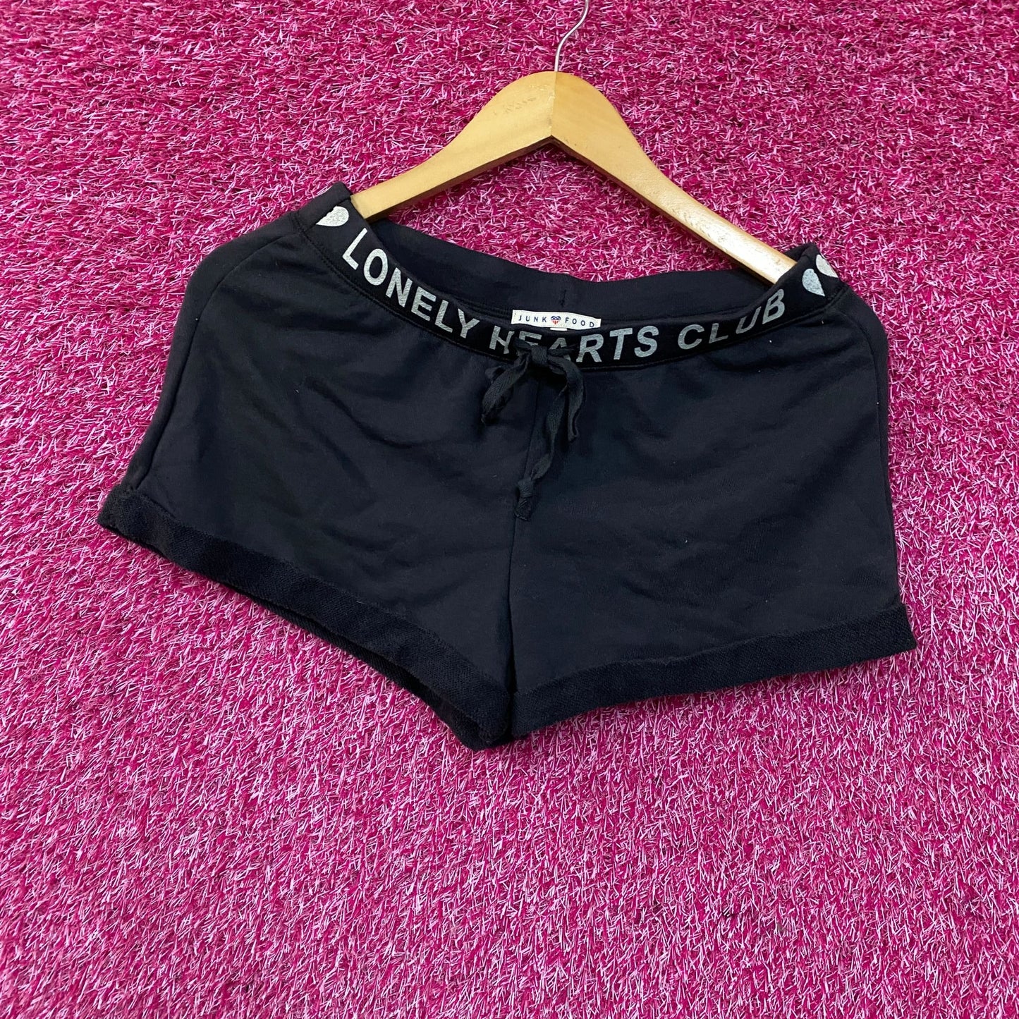 Junk Food Lonely Hearts Club Vintage Style Shorts Small
