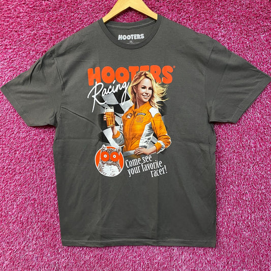 Hooters Racing Come See Your Favorite Racer T-Shirt XL