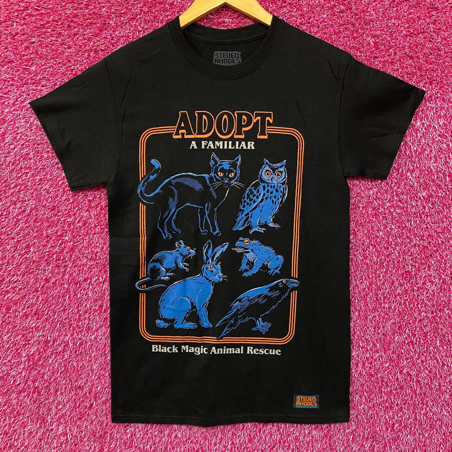 Steven Rhodes Adopt A Familiar T-Shirt Small