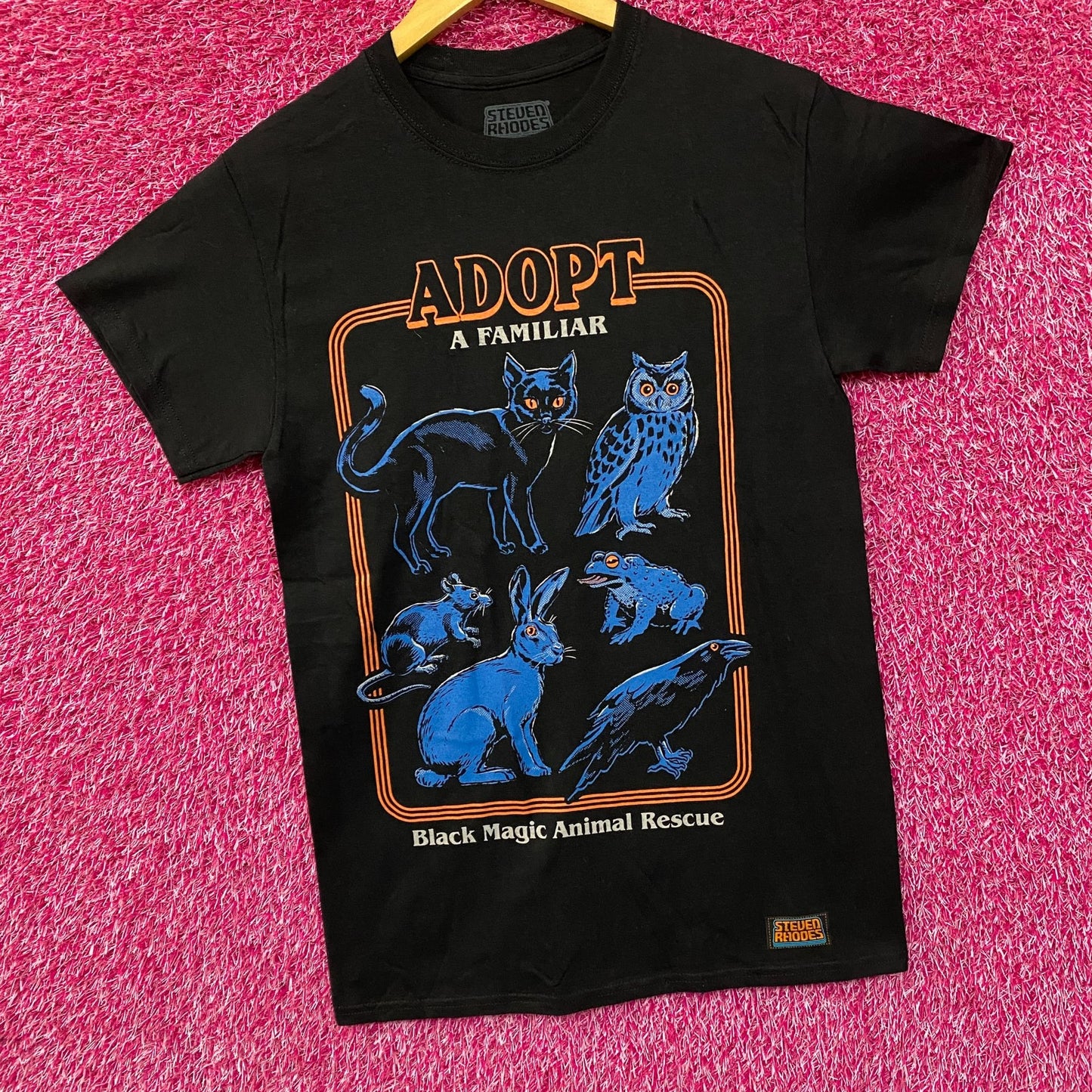 Steven Rhodes Adopt A Familiar T-Shirt Small