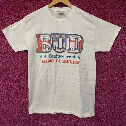 Junk Food Budweiser King of Beers Flea Market Tee Small