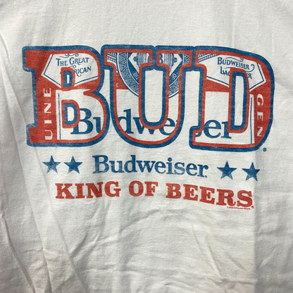 Junk Food Budweiser King of Beers Flea Market Tee Small