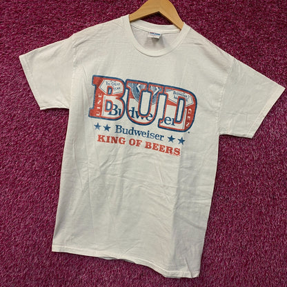 Junk Food Budweiser King of Beers Flea Market Tee Small
