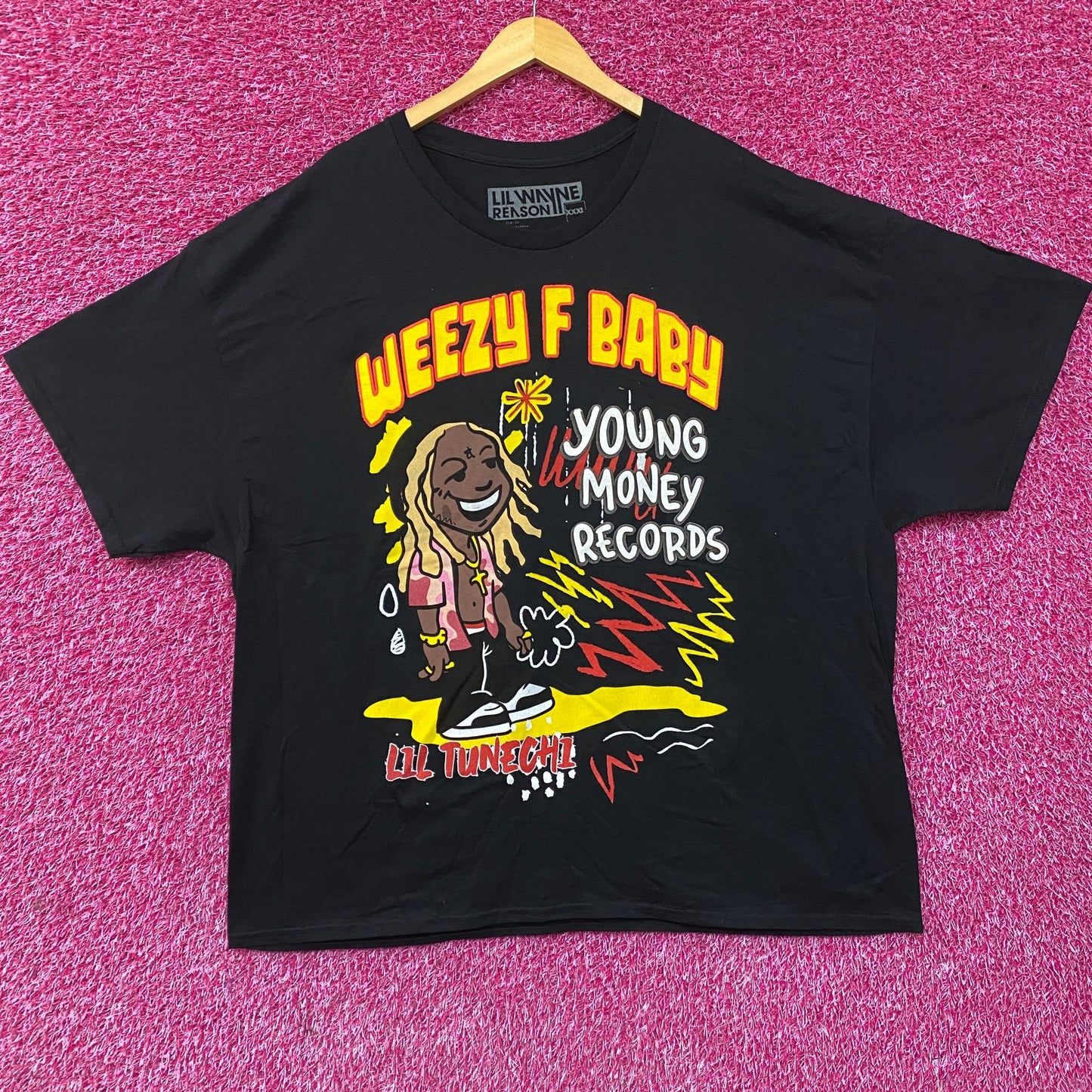 Lil Wayne Real G's Weezy F Baby Young Money Records T-Shirt 3XL