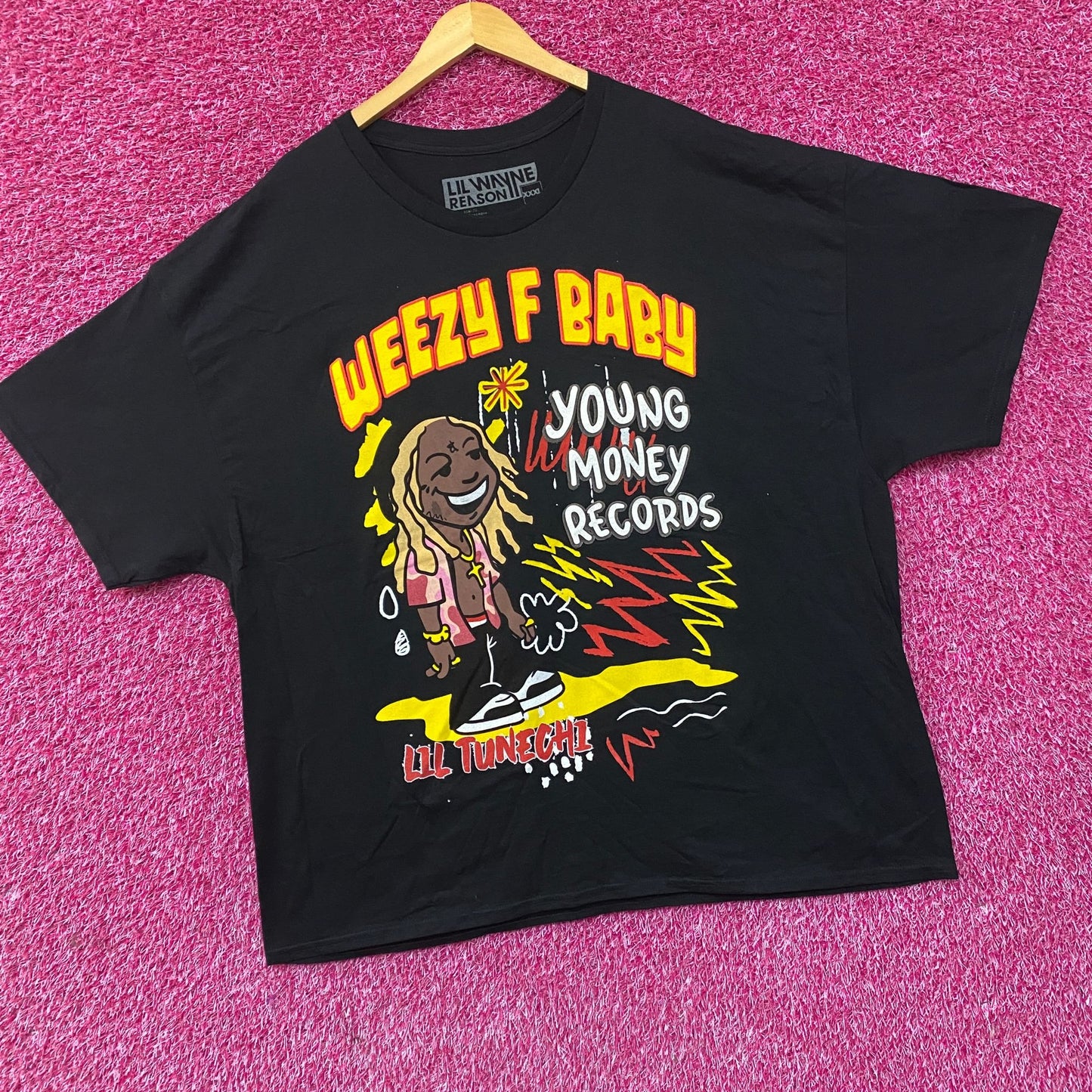 Lil Wayne Real G's Weezy F Baby Young Money Records T-Shirt 3XL