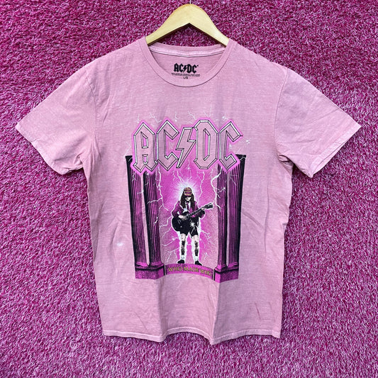 AC/DC Who Made Who Album Art Bedazzled Hard Rock Band Tee large