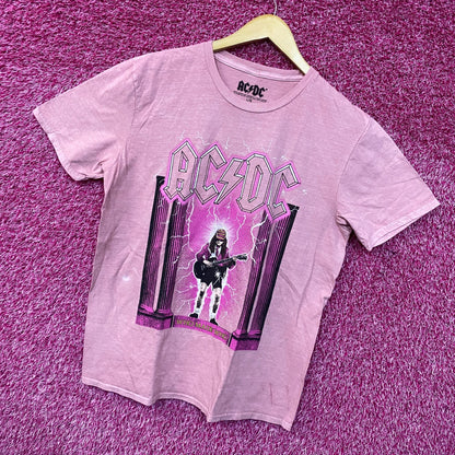 AC/DC Who Made Who Album Art Bedazzled Hard Rock Band Tee large