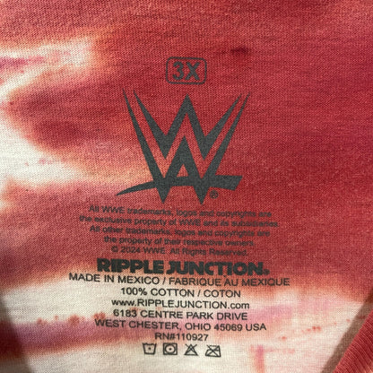 WWE John Cena Never Give Up Tie-Dye T-Shirt 3X