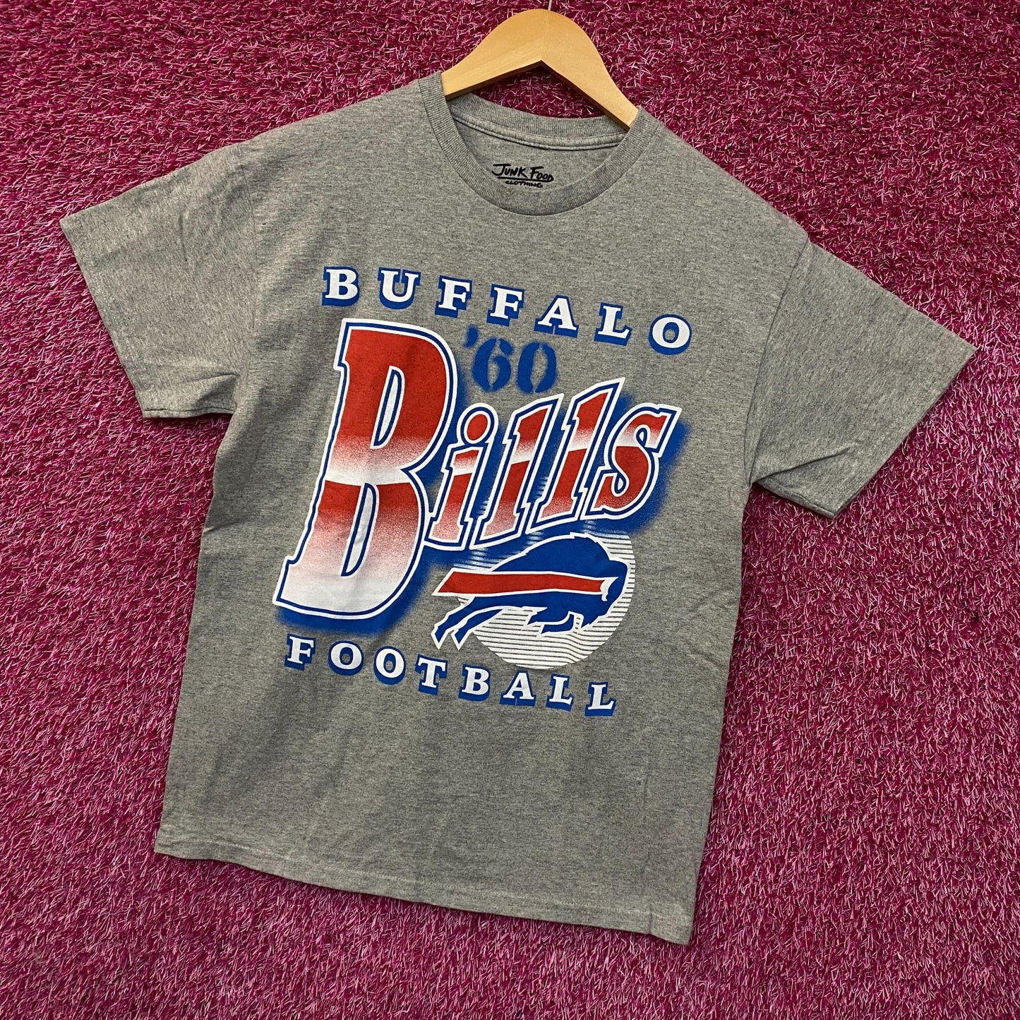 Junk Food Clothing NFL Buffalo Bills Bootleg Flea Market Tee Small