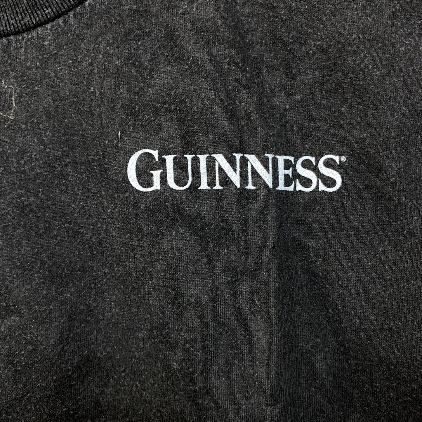 Guinness Toucan Logo Collage Graphic T-shirt Small