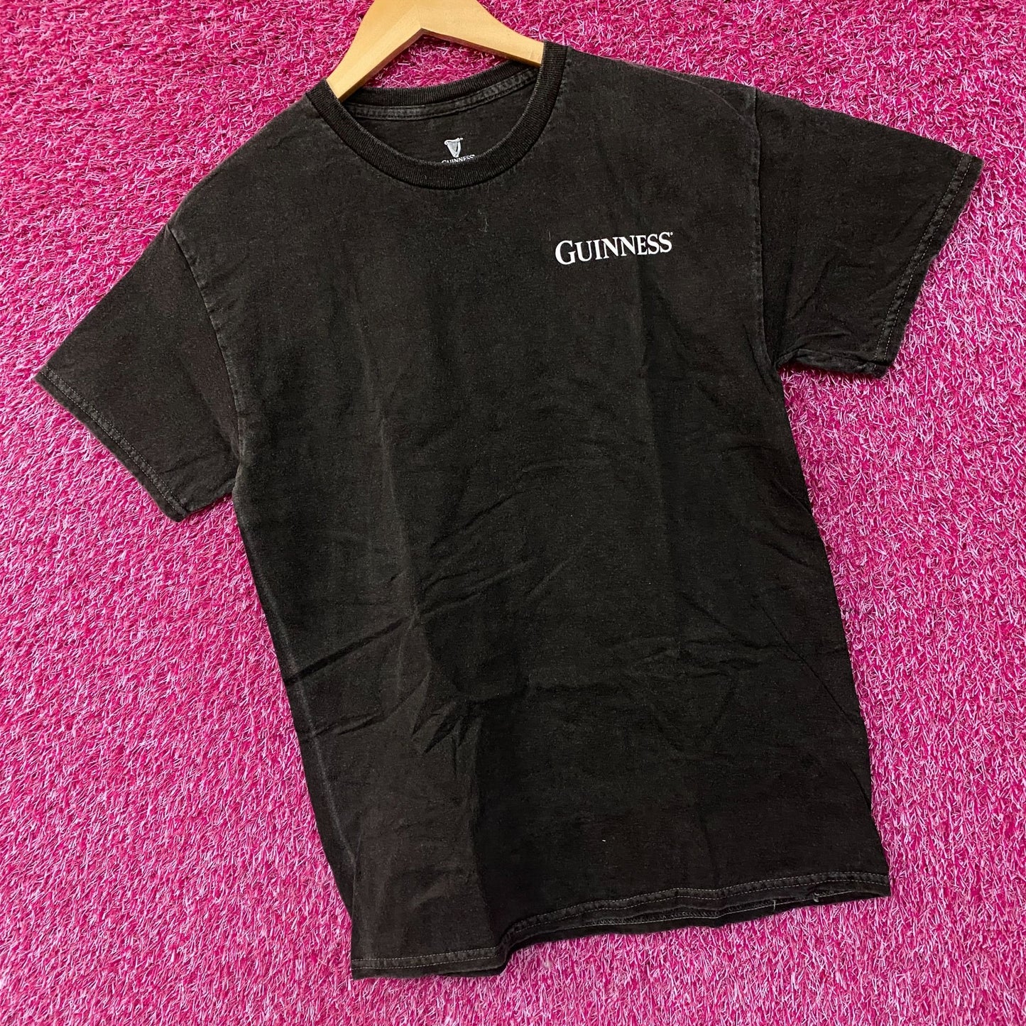 Guinness Toucan Logo Collage Graphic T-shirt Small