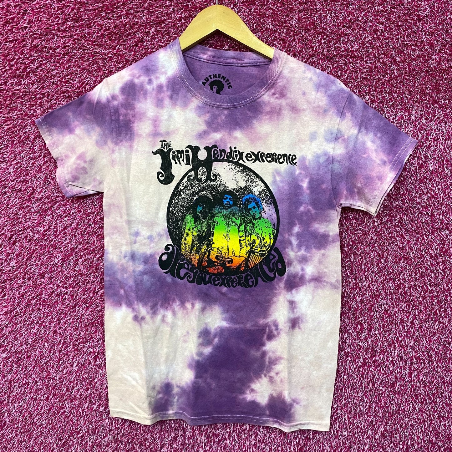 Jimi Hendrix Experience Rock Tie Dye Tshirt size Medium