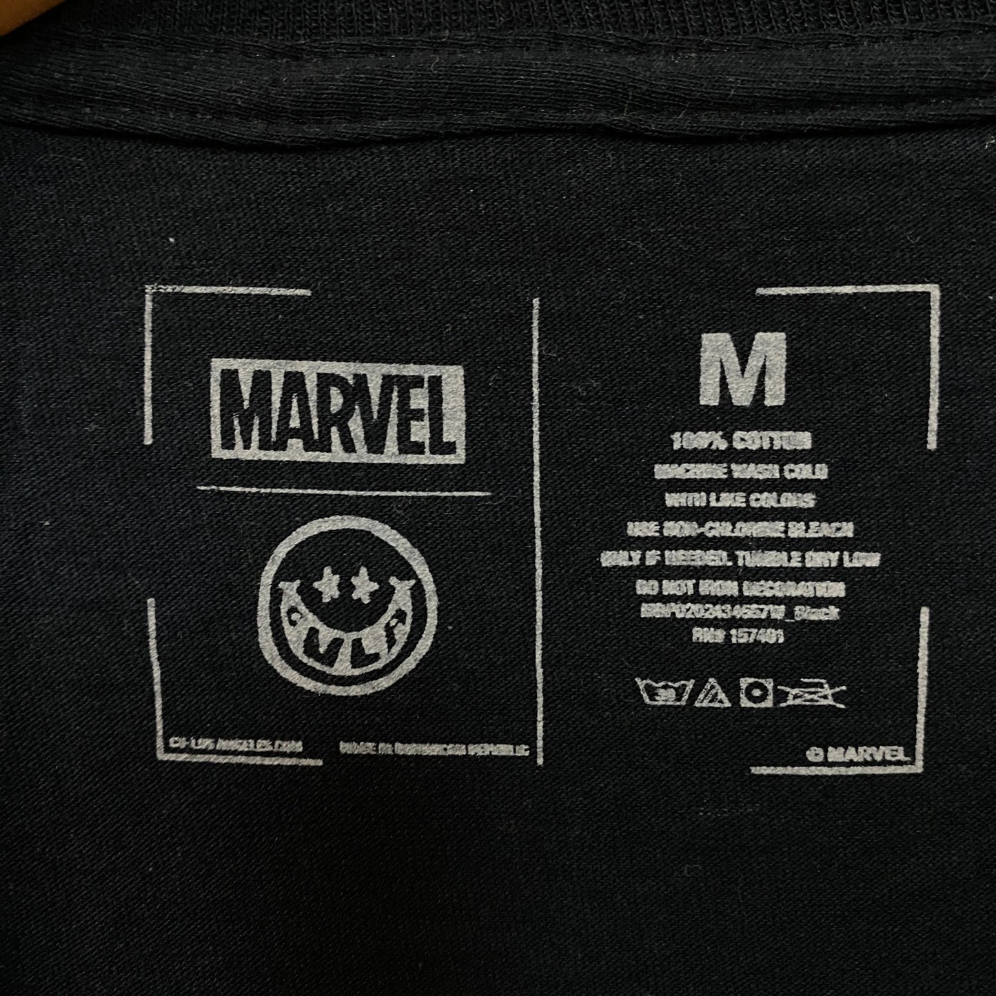 Marvel's Black Panther Exclusive Korean Movie Poster tshirt size Medium