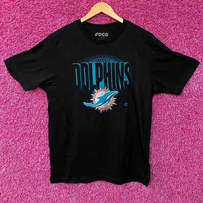 FOCO NFL Miami Dolphins Team Logo Graphic T-Shirt Large