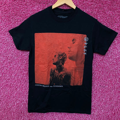 Justin Bieber Changes Album Cover Graphic T-Shirt Small
