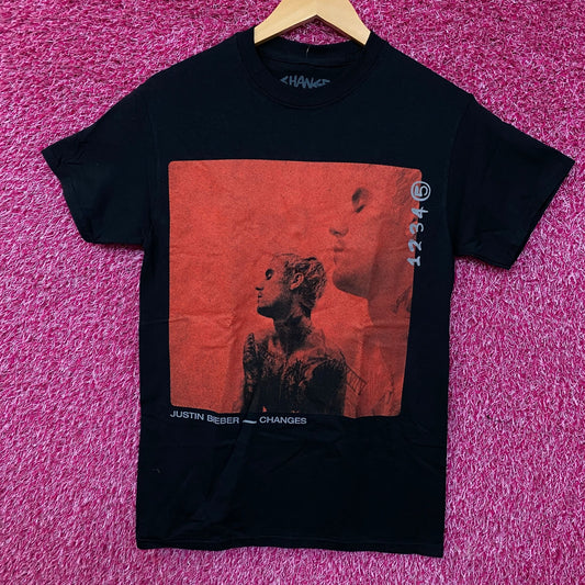 Justin Bieber Changes Album Cover Graphic T-Shirt Small