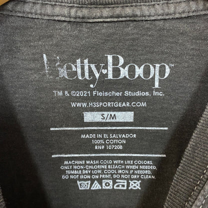 Betty Boop Rose Design T-Shirt S/M