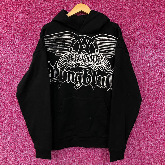 Aerosmith & YUNGBLUD "One More Time" My Only Angel Hoodie  XL