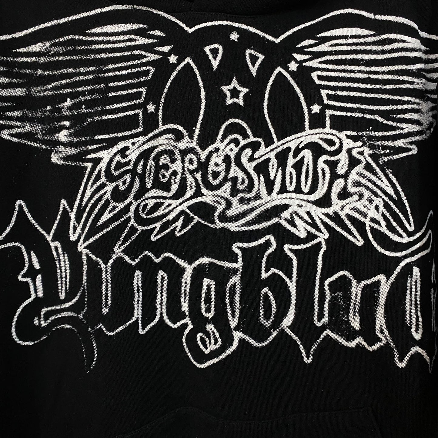Aerosmith & YUNGBLUD "One More Time" My Only Angel Hoodie  XL