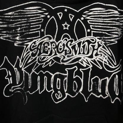 Aerosmith & YUNGBLUD "One More Time" My Only Angel Hoodie  XL