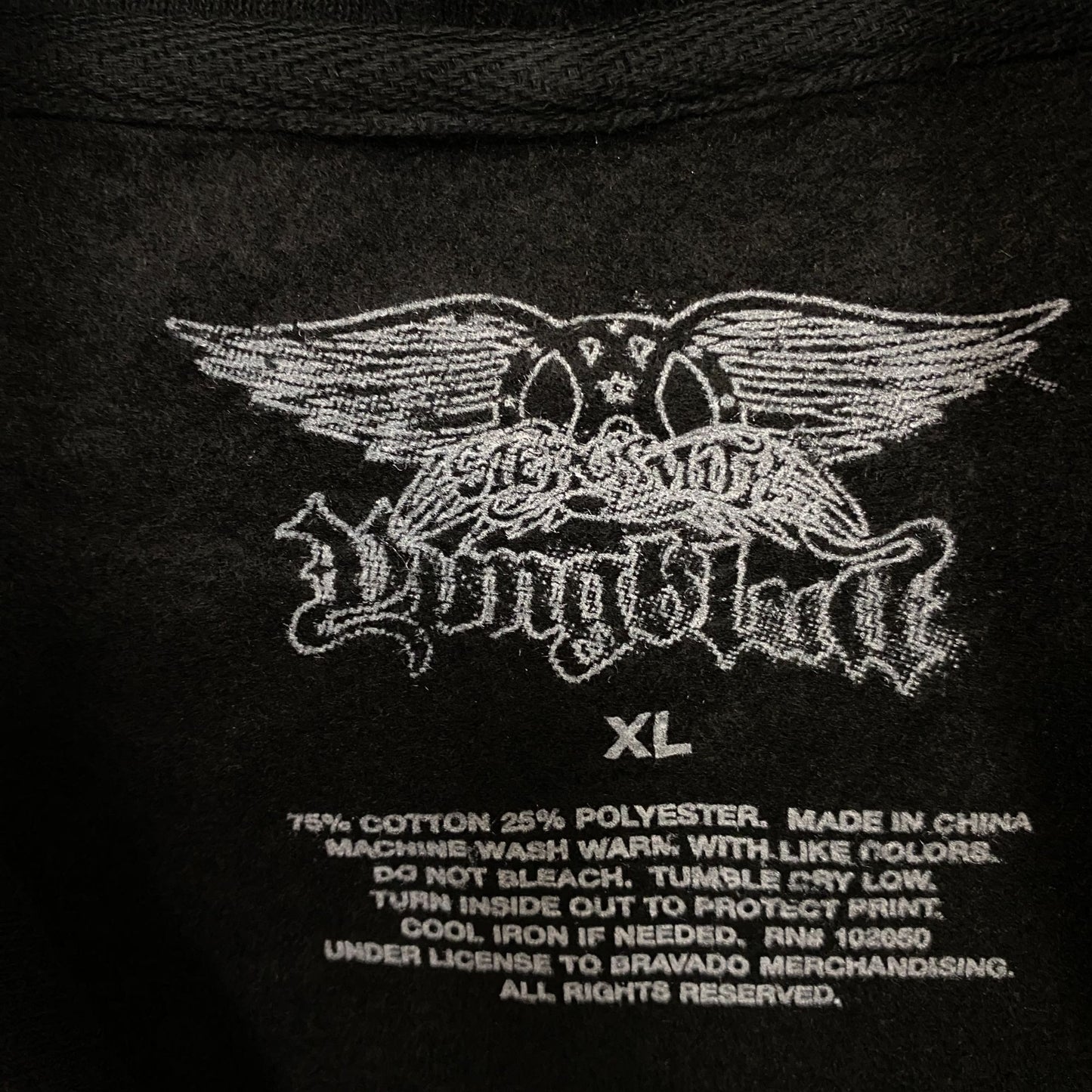 Aerosmith & YUNGBLUD "One More Time" My Only Angel Hoodie  XL