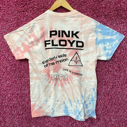 Pink Floyd DSOTM 1973 Live in Concert Tie Dye T-Shirt Small